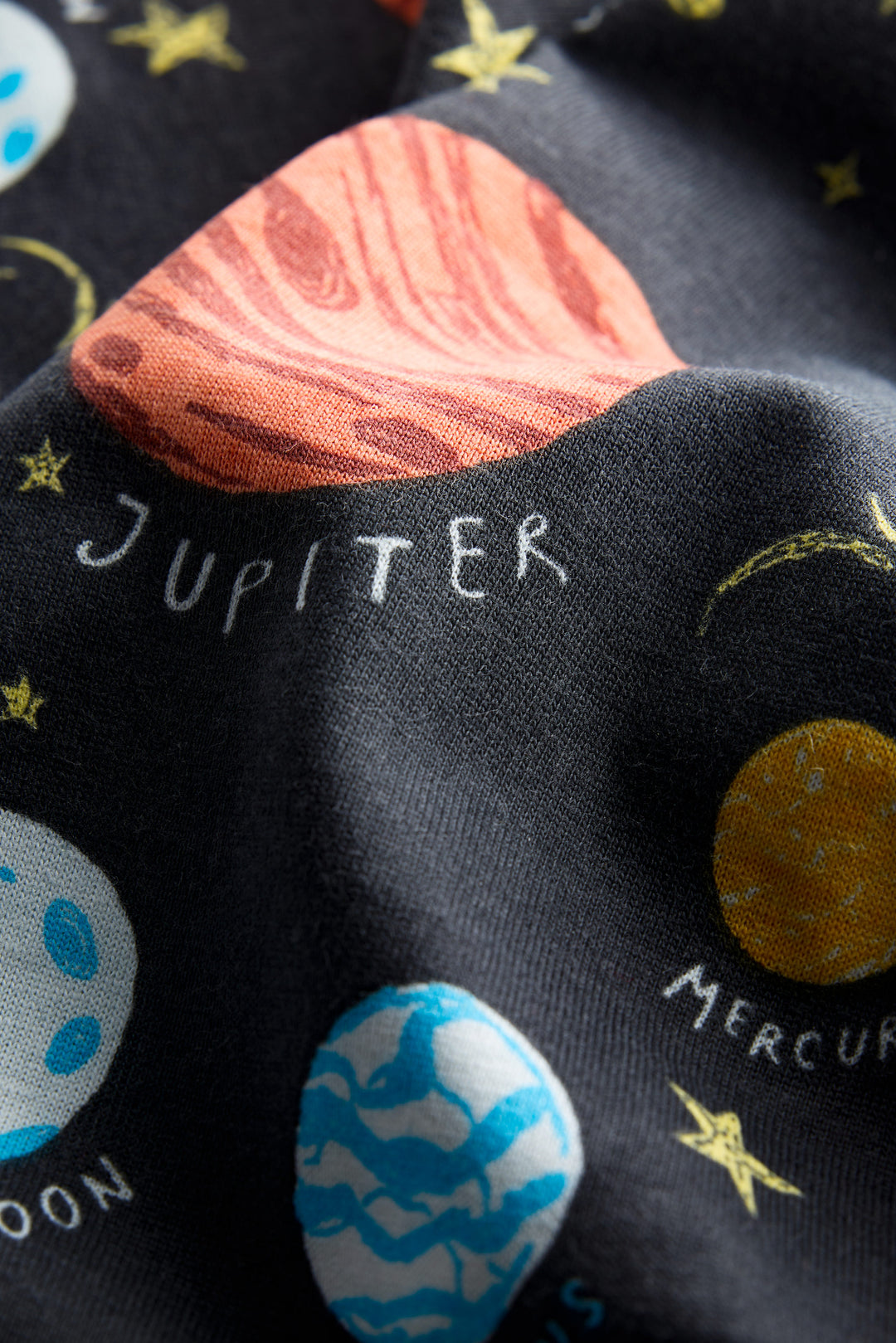 Urbanrac Kids Space Print Tshirt - Cosmic Fun for Curious Kids