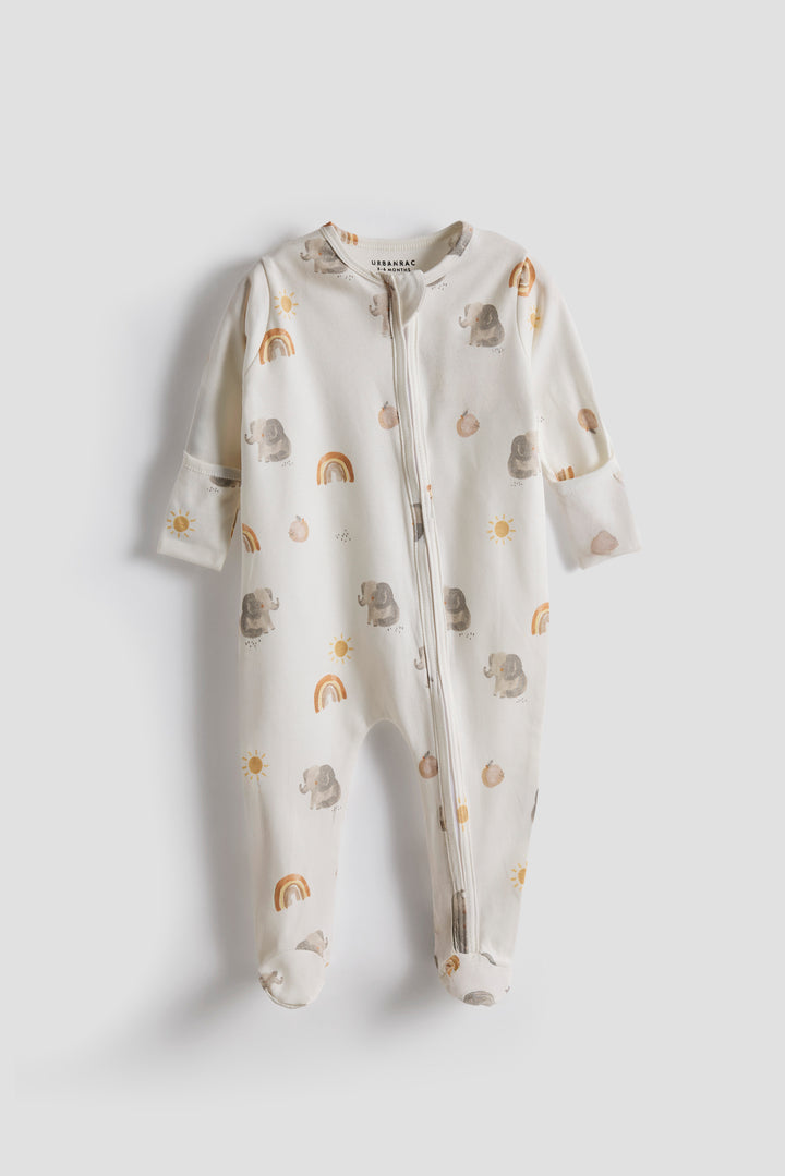 Baby Zip-Up Sleep & Play Pajamas | Babies sleepwear | Unisex