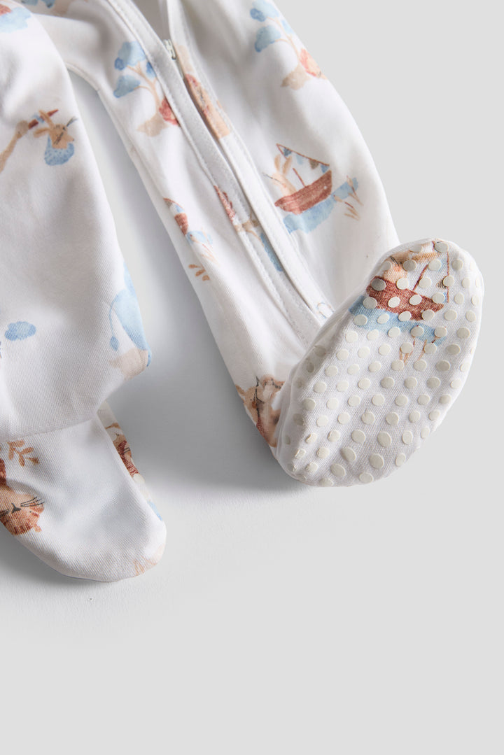 Baby Zip-Up 1-Piece Sleep & Play Pajamas | Babies sleepwear | Unisex