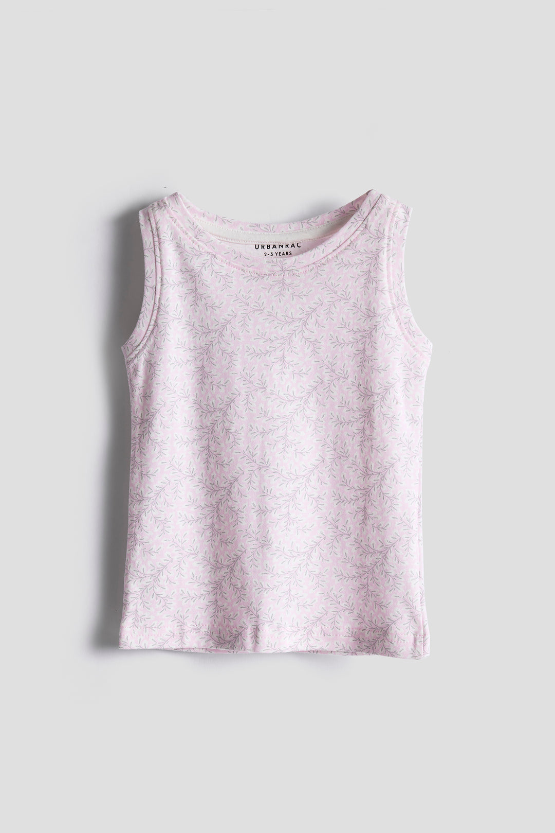 2-Pack Cotton Vest Tops | Pastel