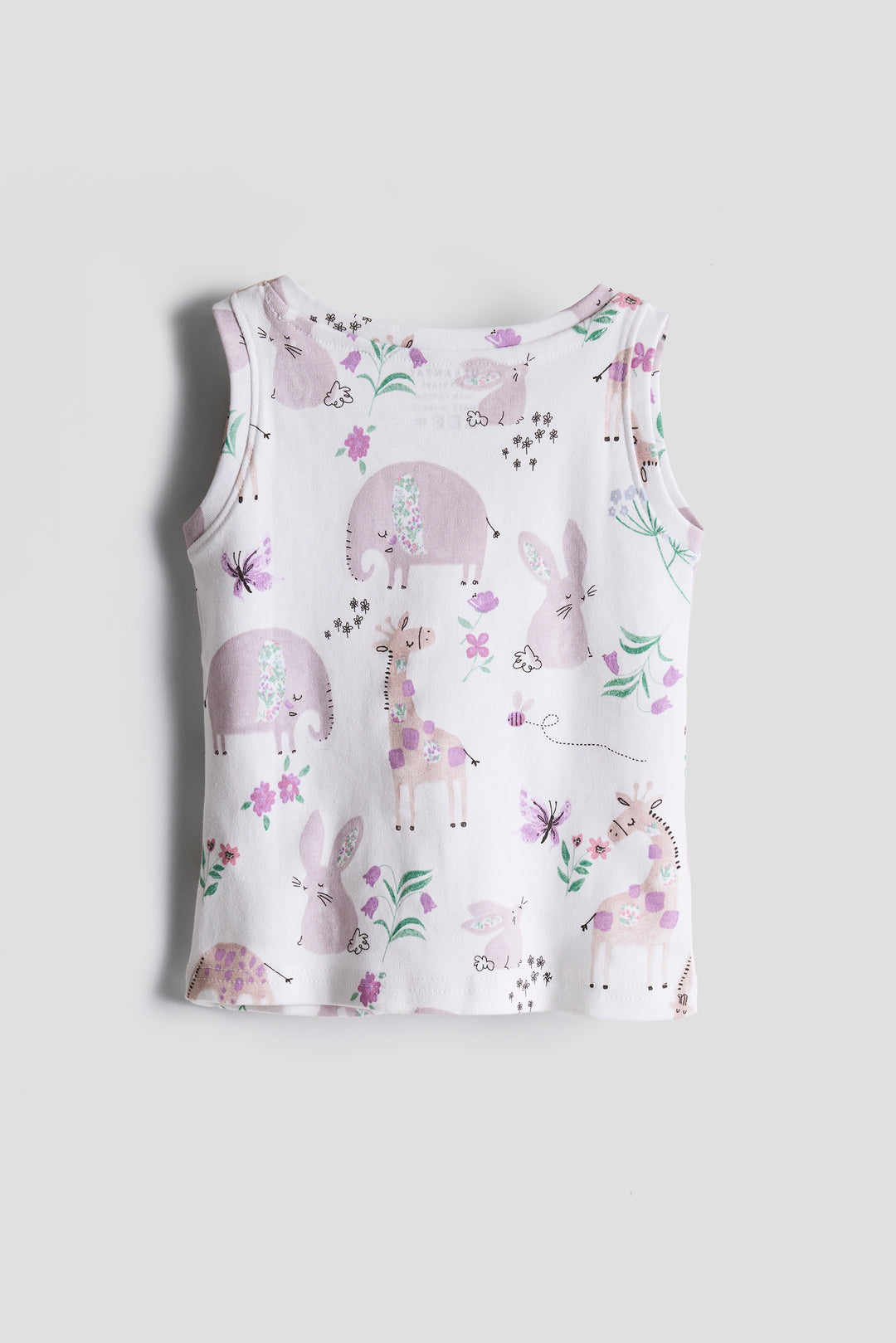 2-Pack Cotton Vest Tops | Pastel
