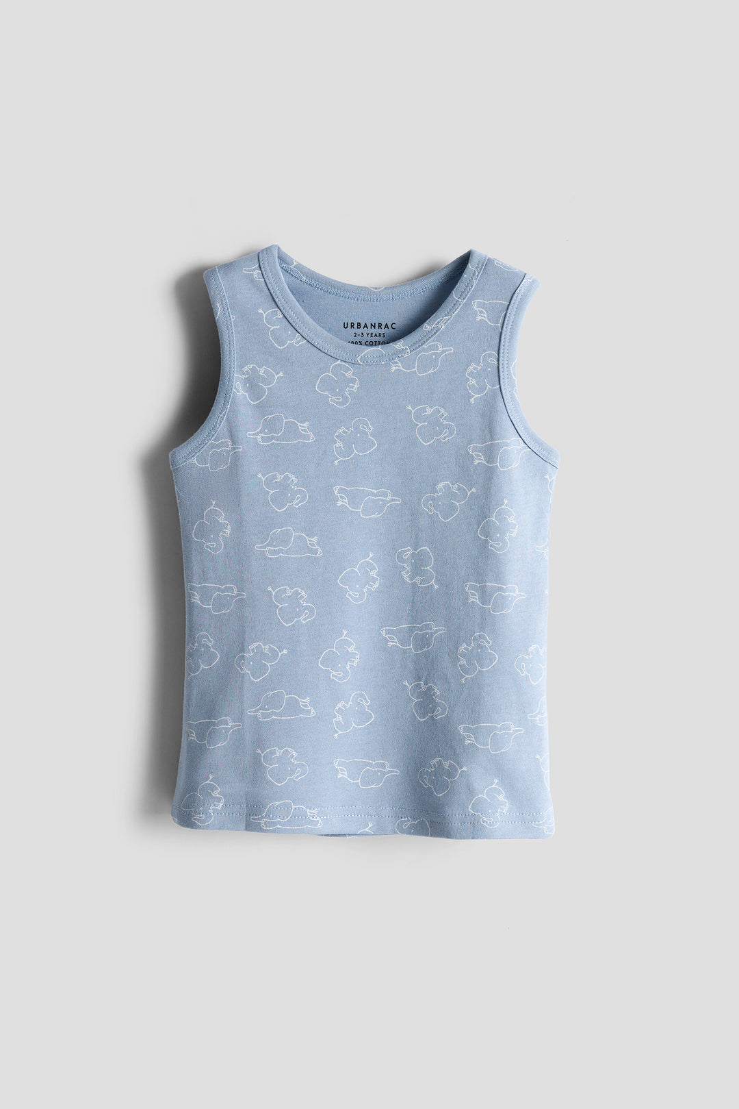 3-Pack Cotton Vest Tops