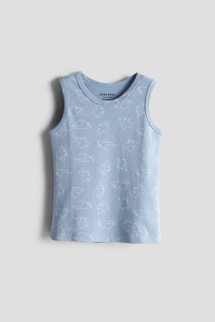 3-Pack Cotton Vest Tops