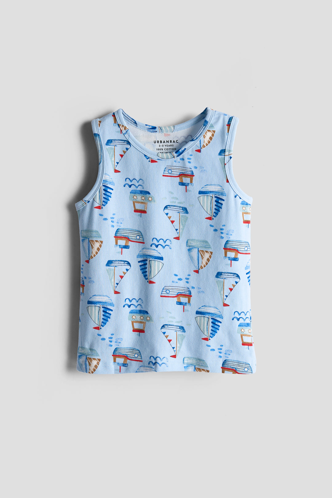 3-Pack Cotton Vest Tops