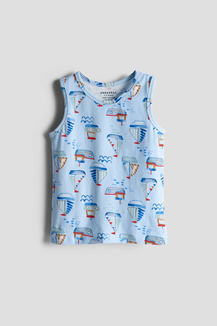 3-Pack Cotton Vest Tops