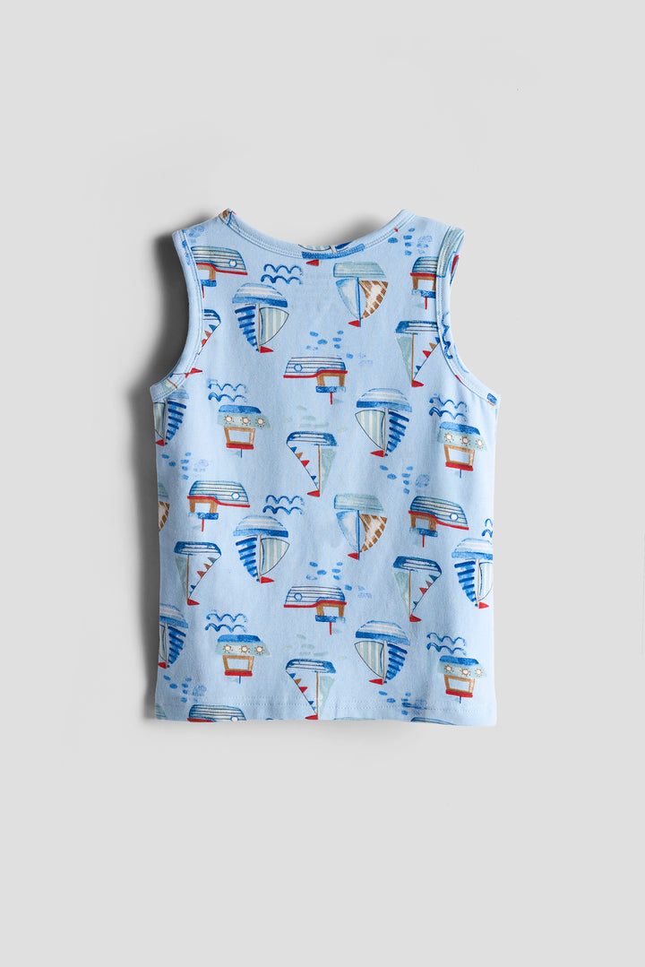 3-Pack Cotton Vest Tops