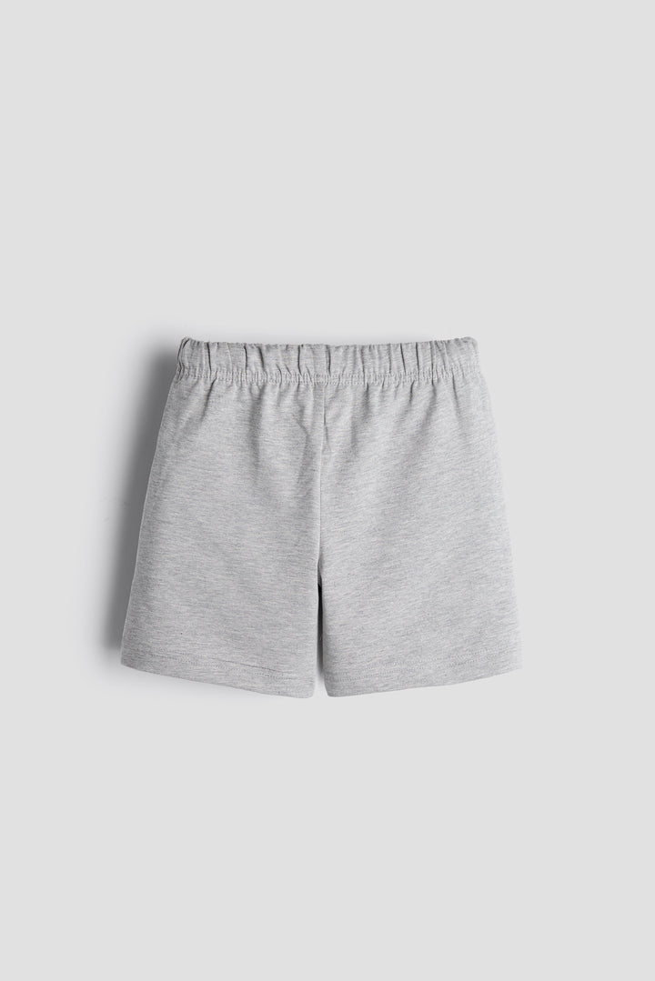 Everyday Comfort Kids’ Shorts – Pack of 2 (Grey & Dark Blue)