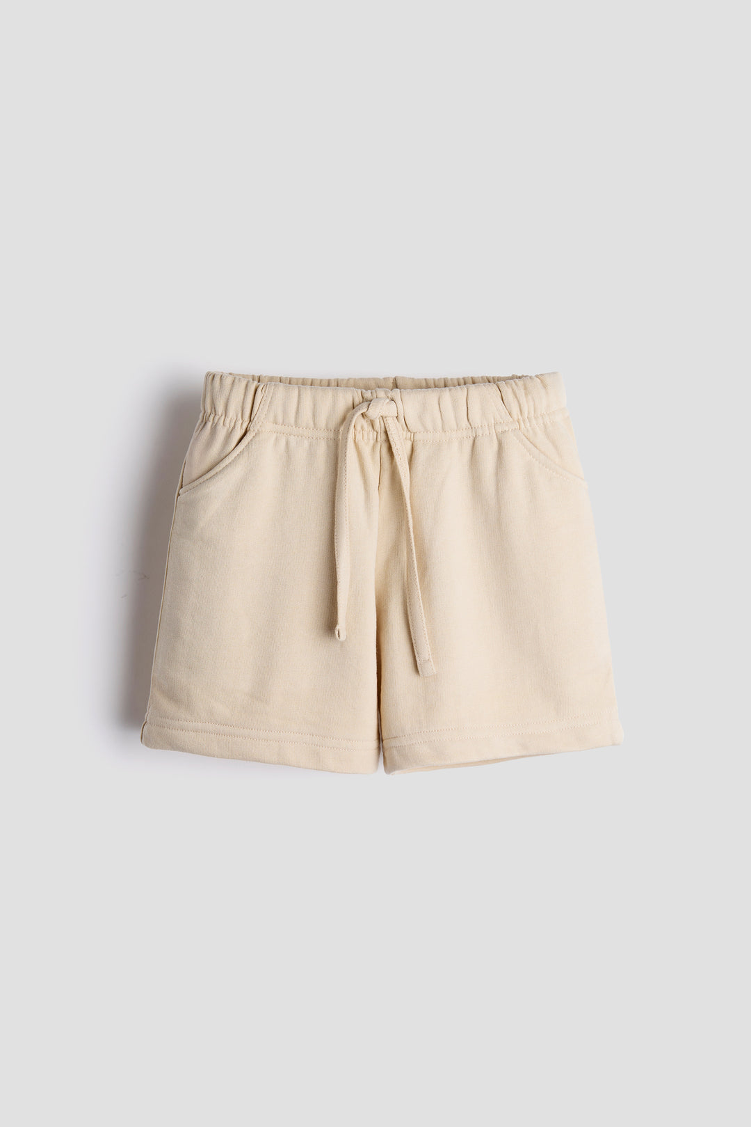 Everyday Comfort Kids’ Shorts – Pack of 2 (Beige & Black)