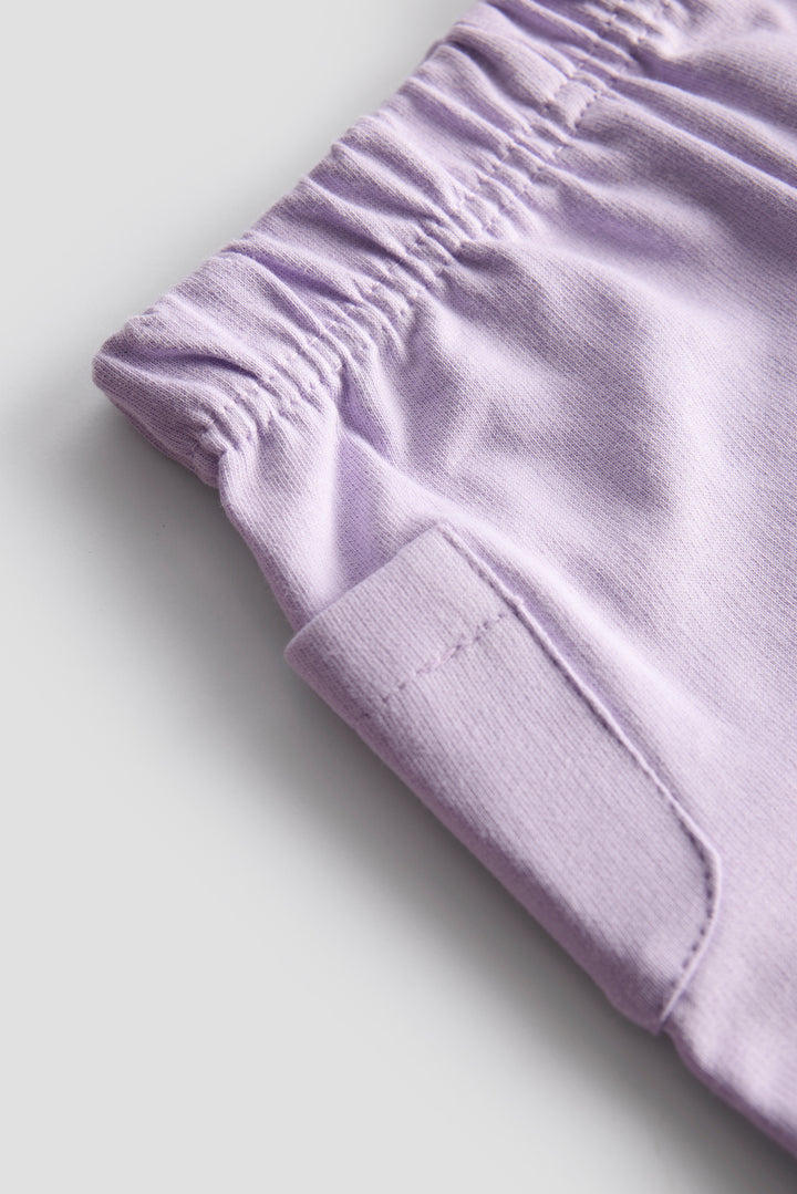 Everyday Comfort Kids’ Shorts –  Pack of 3 (Pinks and Lavendar)