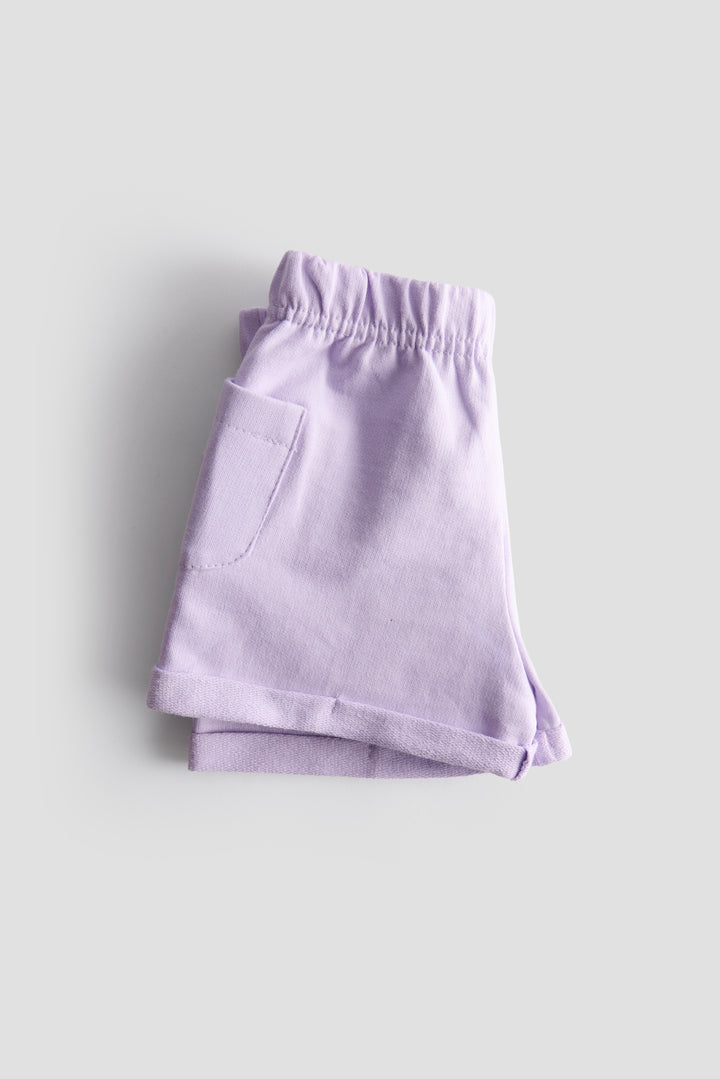 Everyday Comfort Kids’ Shorts –  Pack of 3 (Pinks and Lavendar)