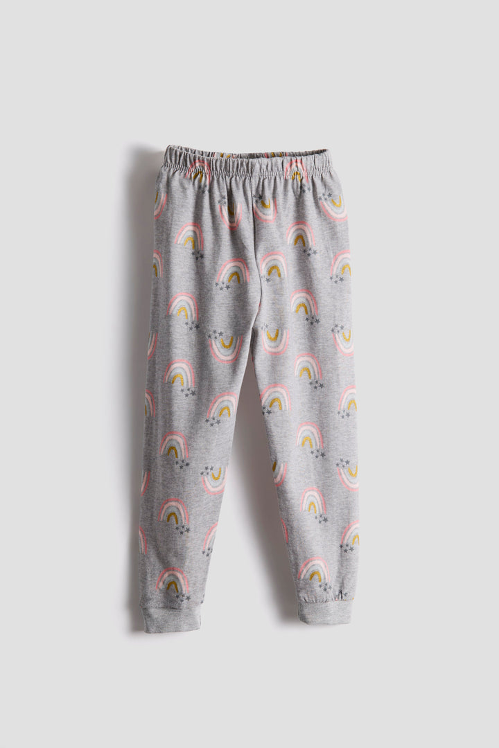 Pleasant rainbow print 100% cotton sleepwear/pajamas - Urbanrac