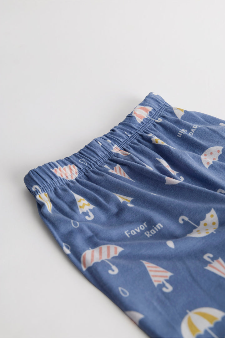 Free spirited print 100% cotton sleepwear/pajamas - Urbanrac