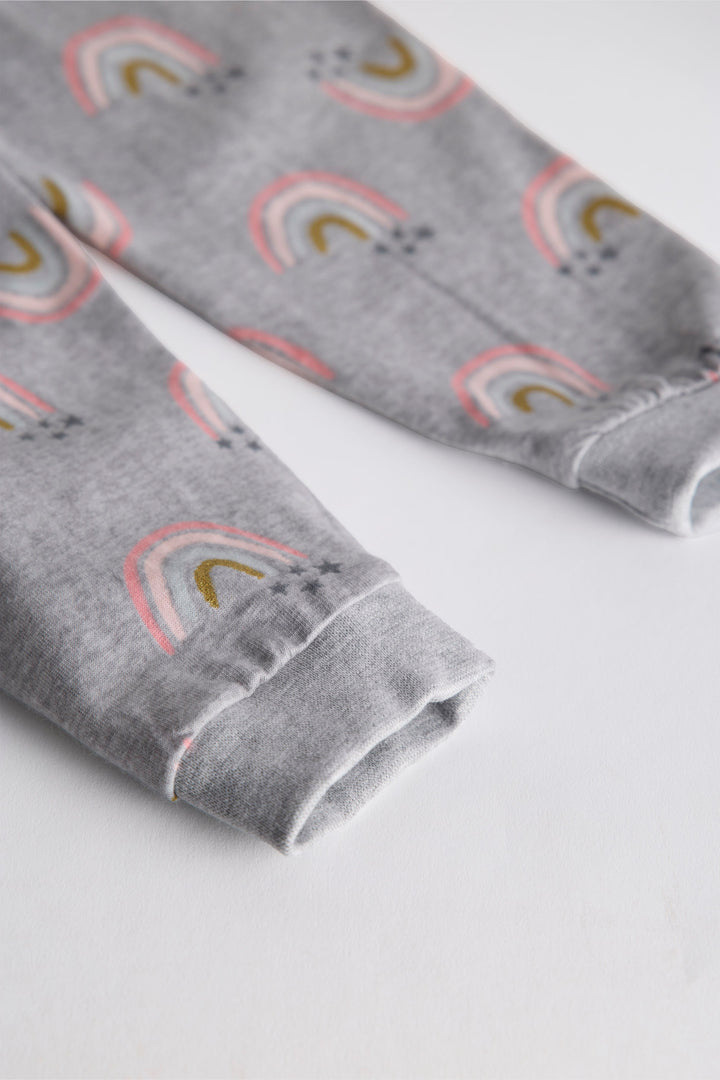 Pleasant rainbow print 100% cotton sleepwear/pajamas - Urbanrac