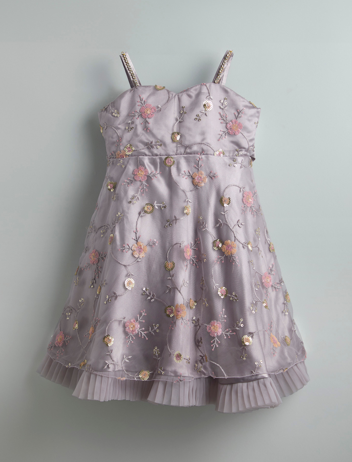 Celebration Dress - Net Embroidery - Urbanrac
