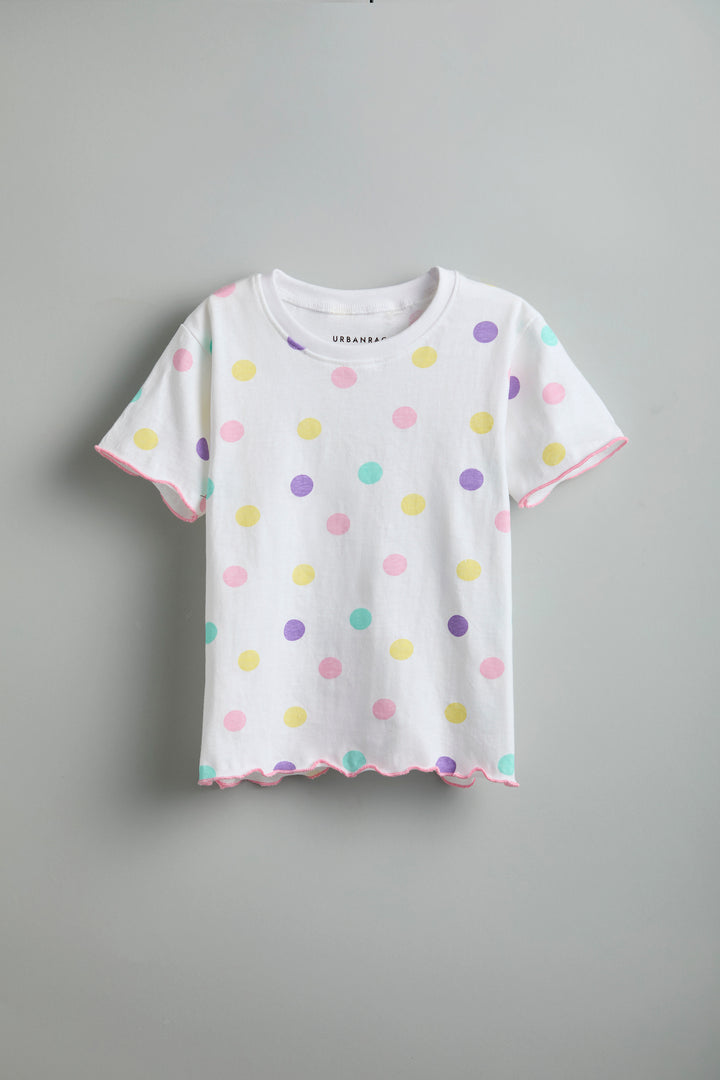 100% Cotton Polka Dot Co-Ord Set - Urbanrac