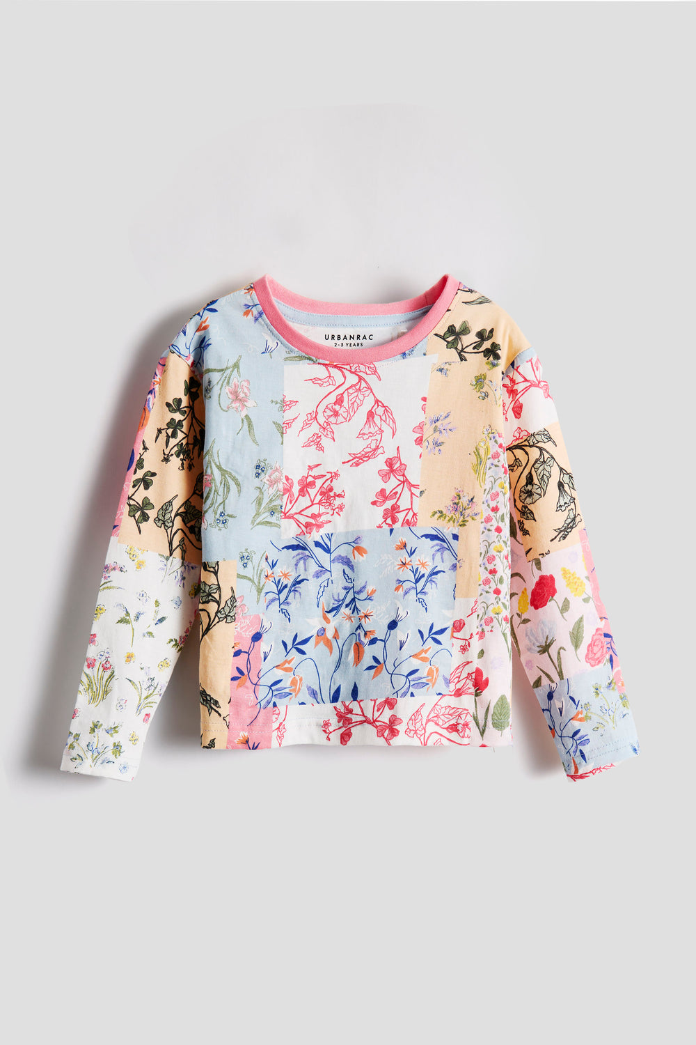 Floral patch print 100% cotton sleepwear/pajamas - Urbanrac