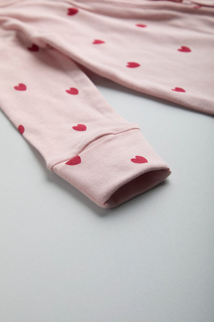 GOTS Certified Organic Cotton Sleepwear for Babies | Hearts - Urbanrac