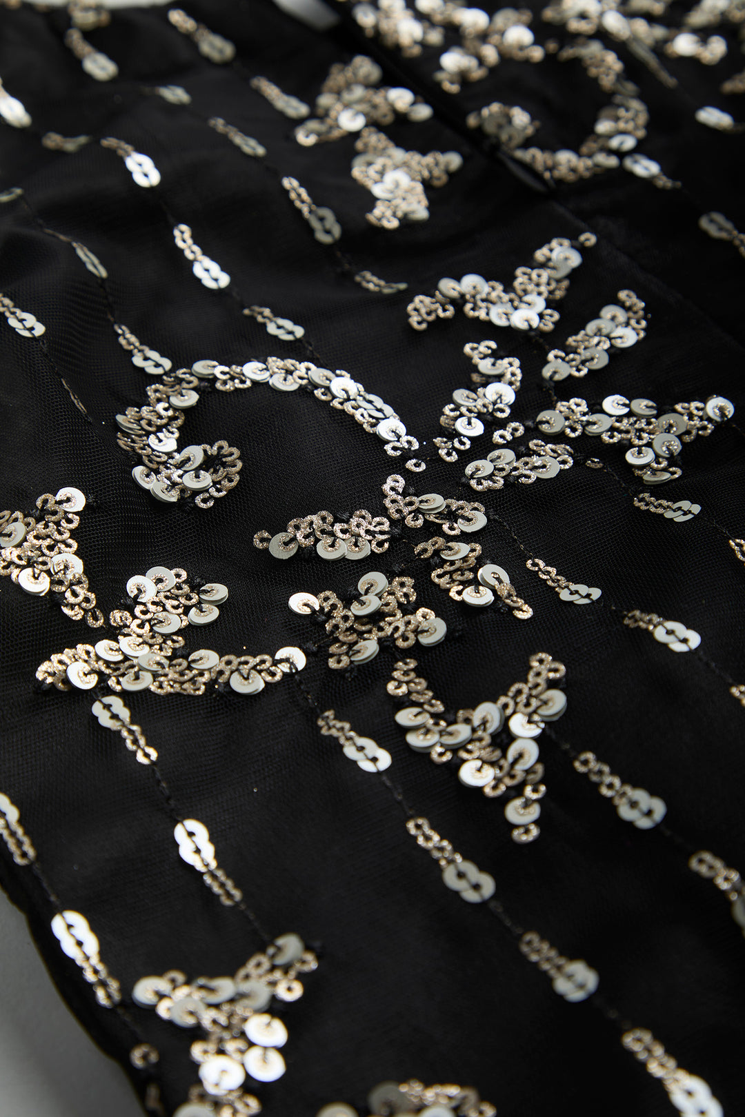 Black sequence party dress for girls - Urbanrac