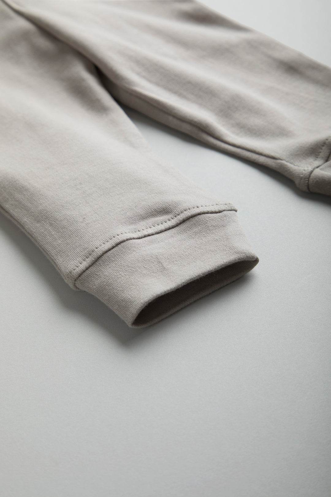 GOTS Certified Organic Cotton Grey Baby Pants With Drawstring - Urbanrac