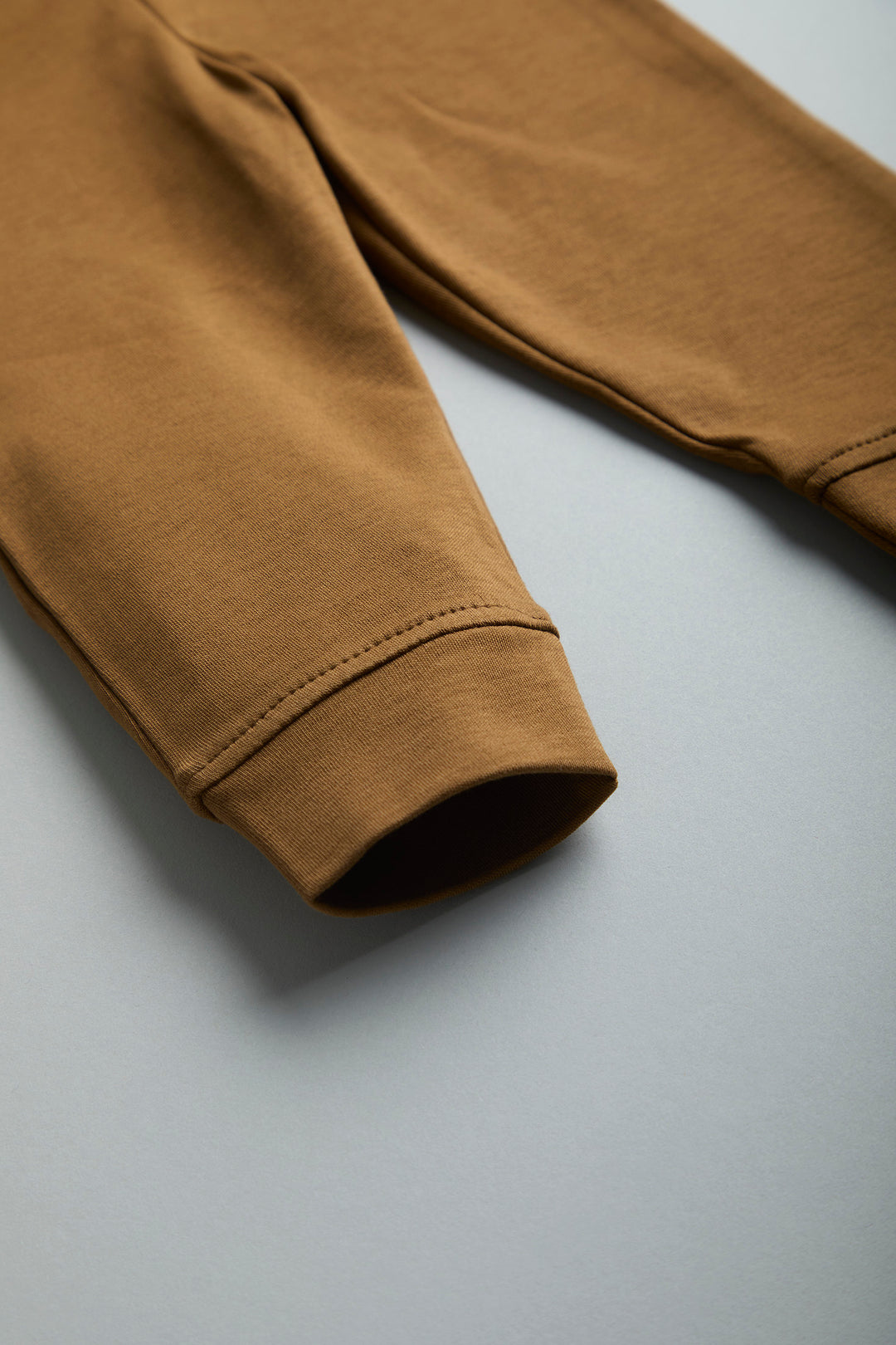 GOTS Certified Organic Cotton Brown Baby Pants With Drawstring - Urbanrac