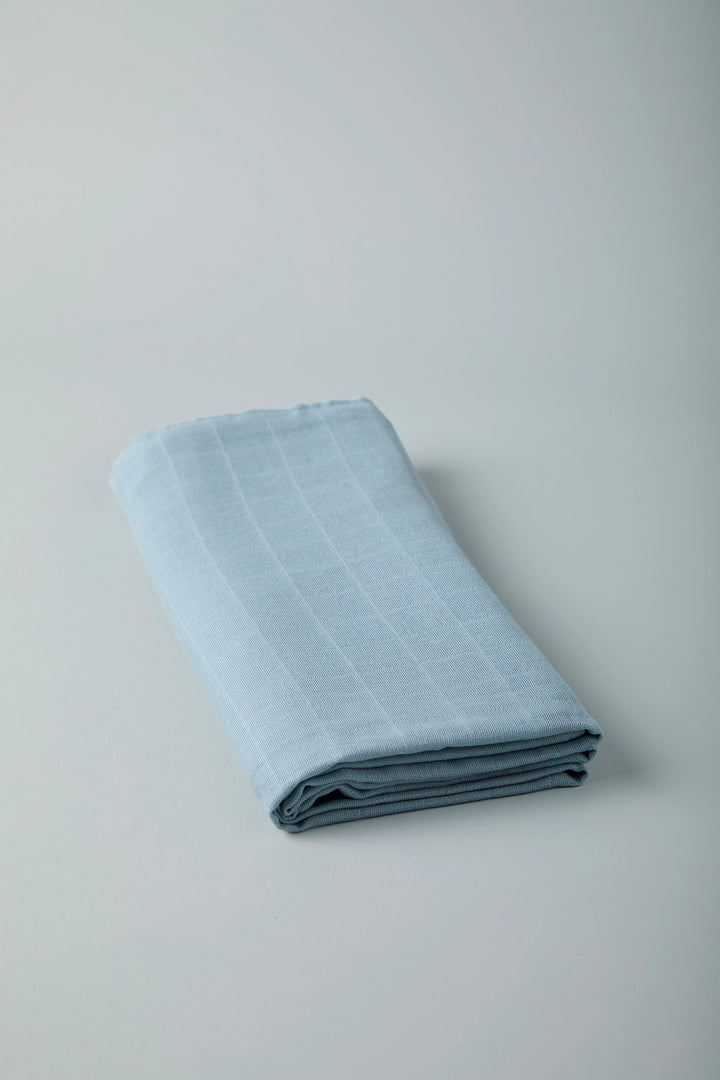 GOTS Certified Organic Muslin Baby Swaddle - Solid - Urbanrac