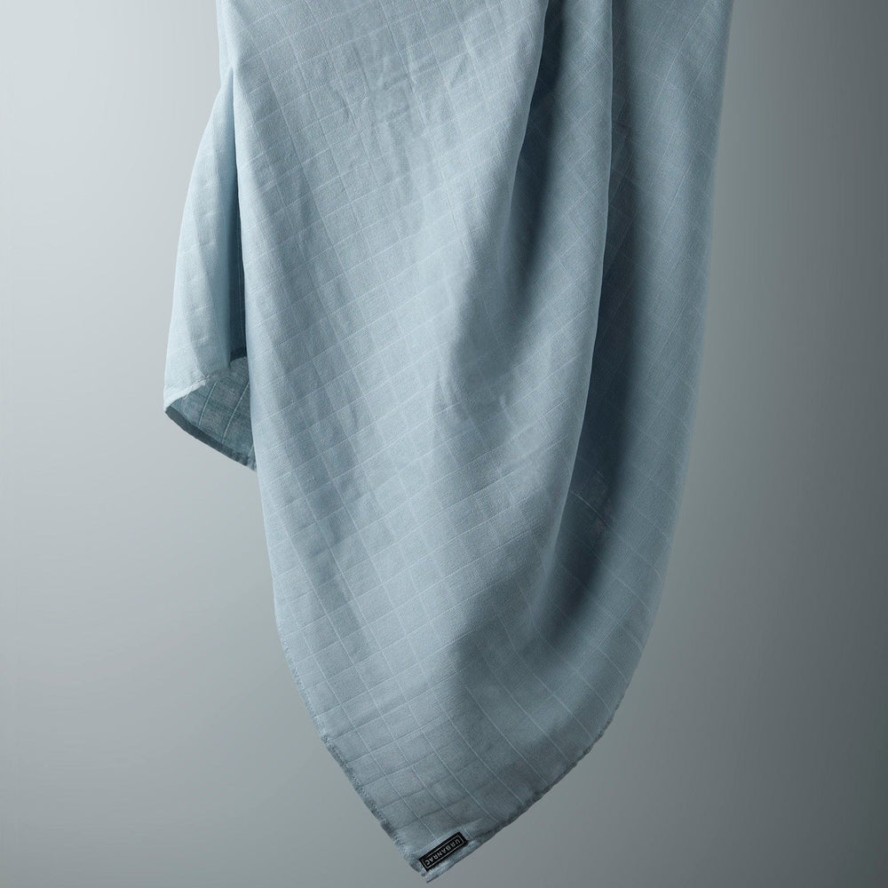 GOTS Certified Organic Muslin Baby Swaddle - Solid - Urbanrac
