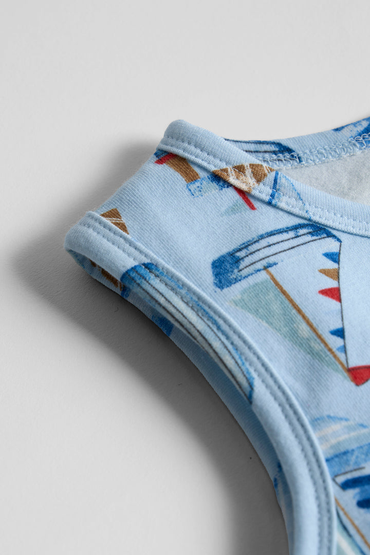 3-Pack Cotton Vest Tops