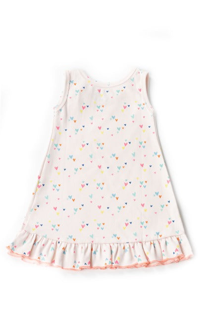 2 Pack Dresses - Charming hearts+ Red Floral - Urbanrac