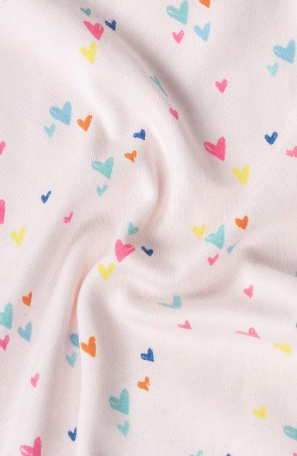 Heart Print Comfy Dress - Urbanrac