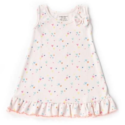 Heart Print Comfy Dress - Urbanrac