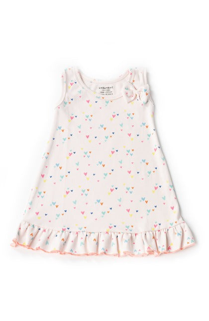 2 Pack Dresses - Charming hearts+ Red Floral - Urbanrac