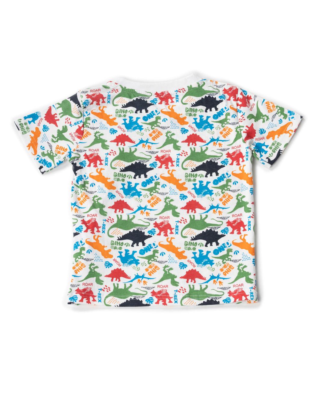 Dino Print T-shirt - Urbanrac