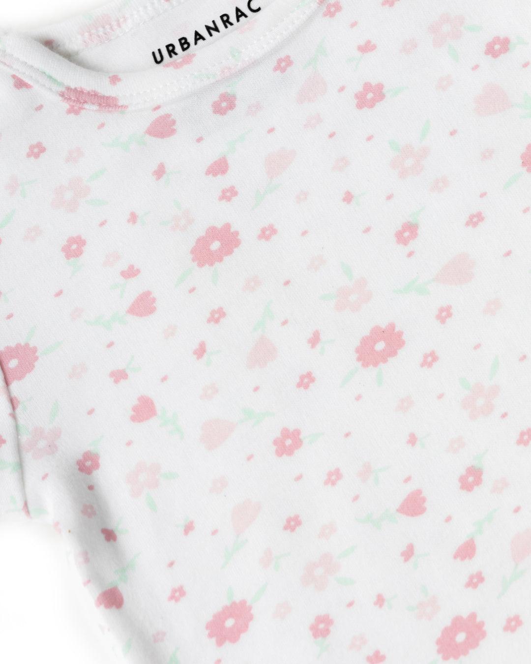 Floral Print Onesies - Urbanrac