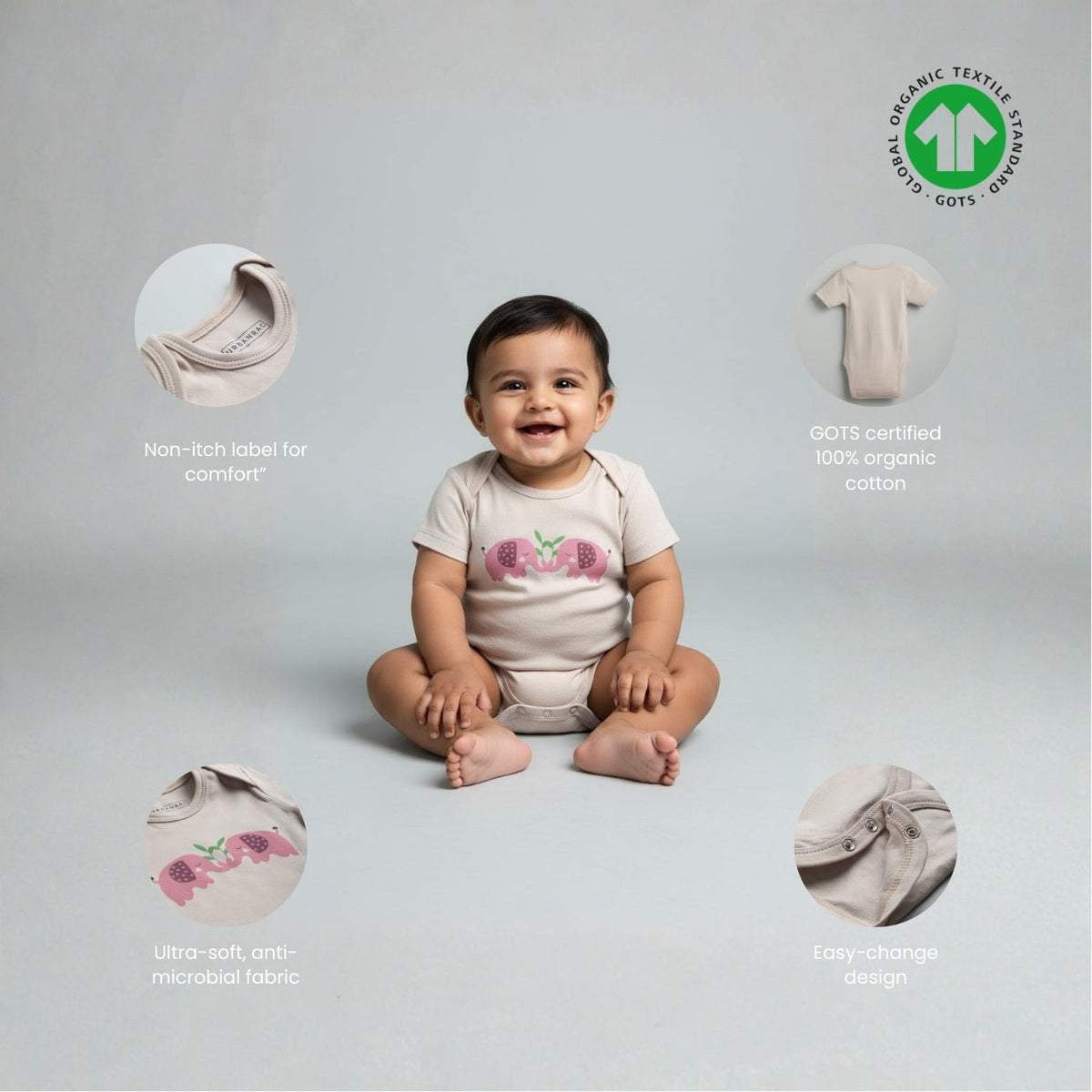 Why GOTS-Certified Organic Cotton Is the Safest Choice for Your Baby's Skin