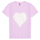 Purple Heart Print Tshirt
