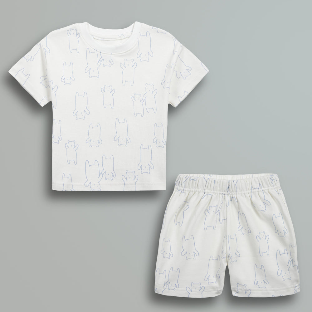 100% Cotton Co-Ord Sets | Unisex | Panda Print - Urbanrac