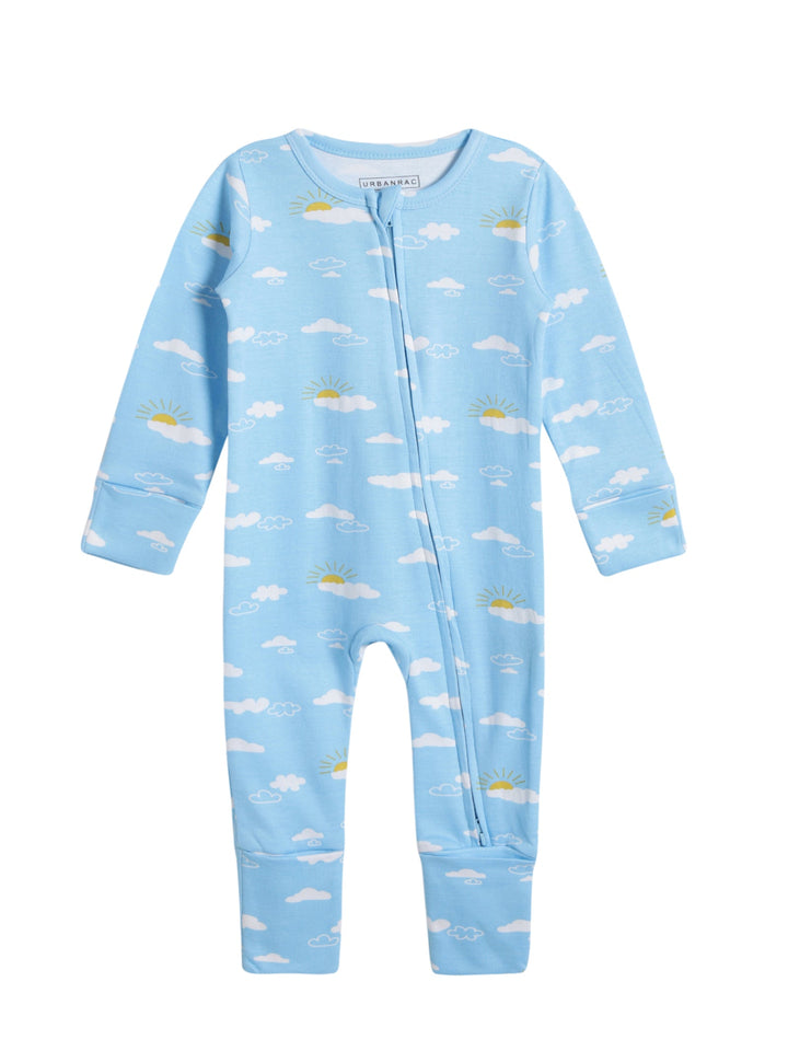 Organic Cotton Sleepwear for Babies | Cloud print