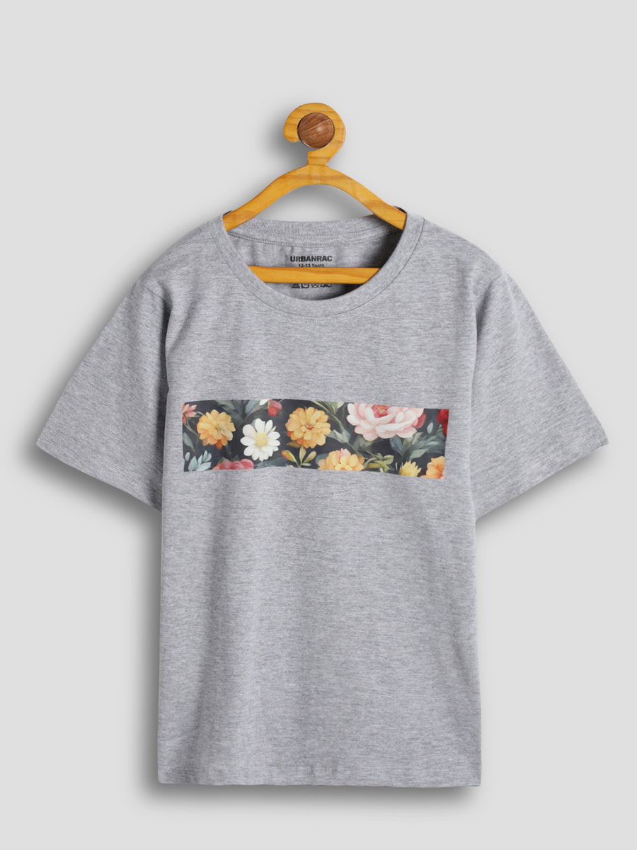Floral graphic print T-Shirt - Urbanrac