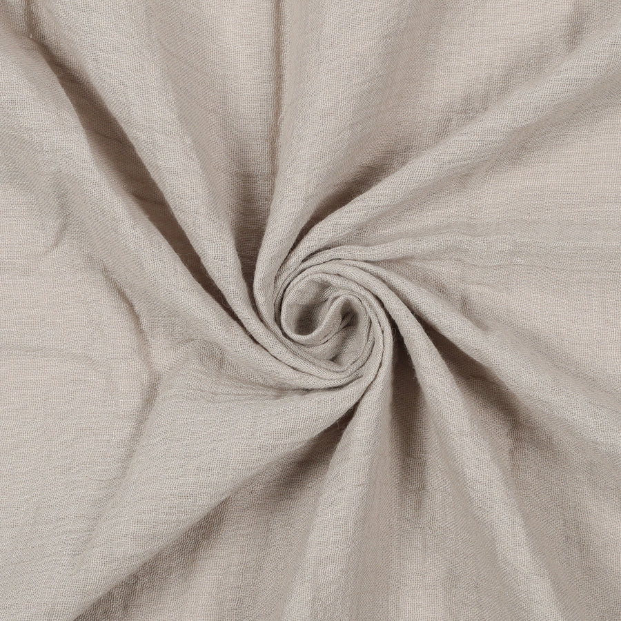 GOTS Certified Organic Muslin Baby Swaddles - Pack of 2 - Animal print and Solid Gray - Urbanrac
