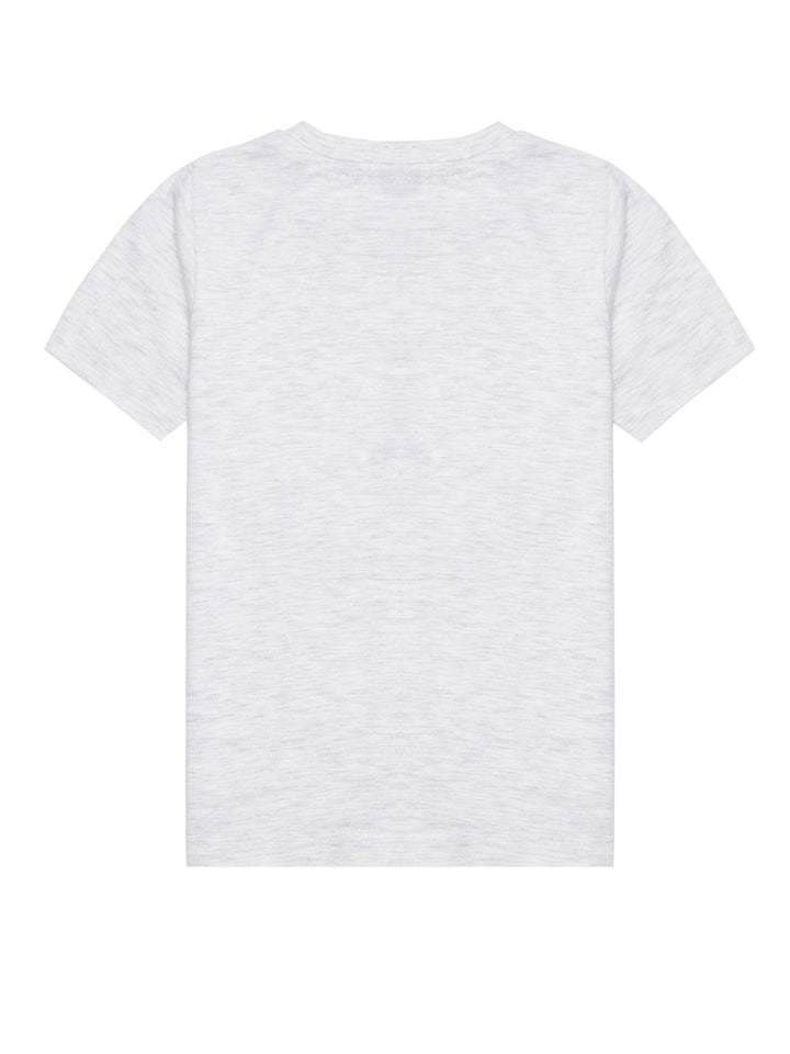 Grey unicorn print T-shirt