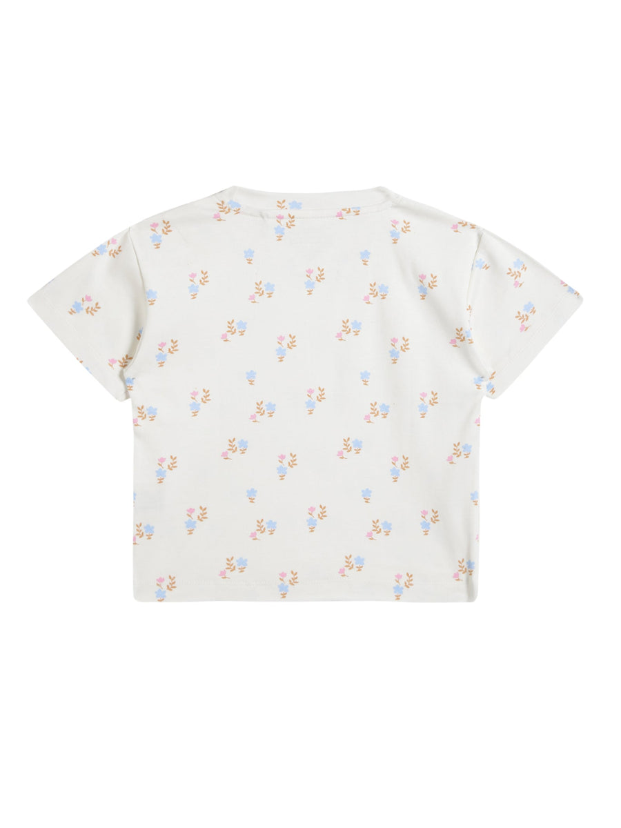 GOTS Certified Organic Cotton Sleepwear Set for Toddlers | Floral Print - Urbanrac