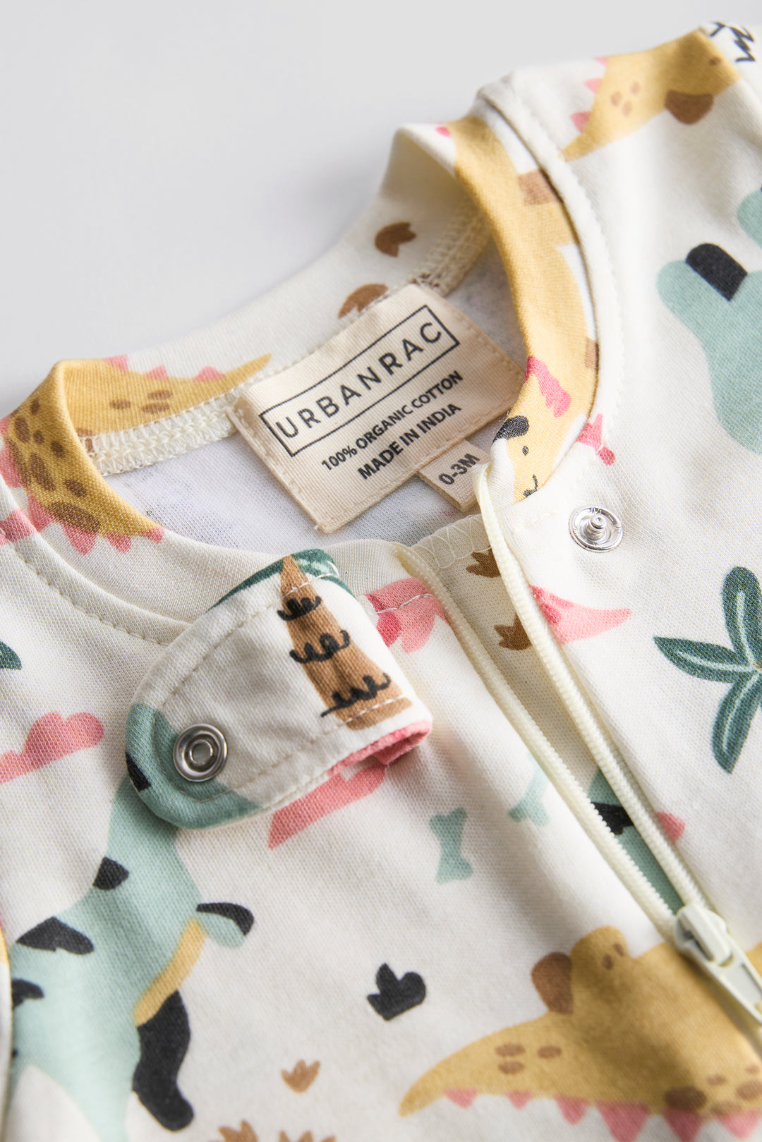 GOTS Certified Organic Cotton Sleepwear for Babies | Dino