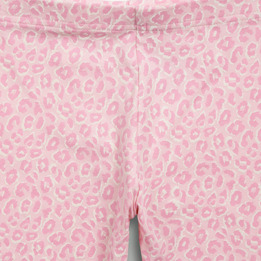 Pink pattern leggings for girls - Urbanrac