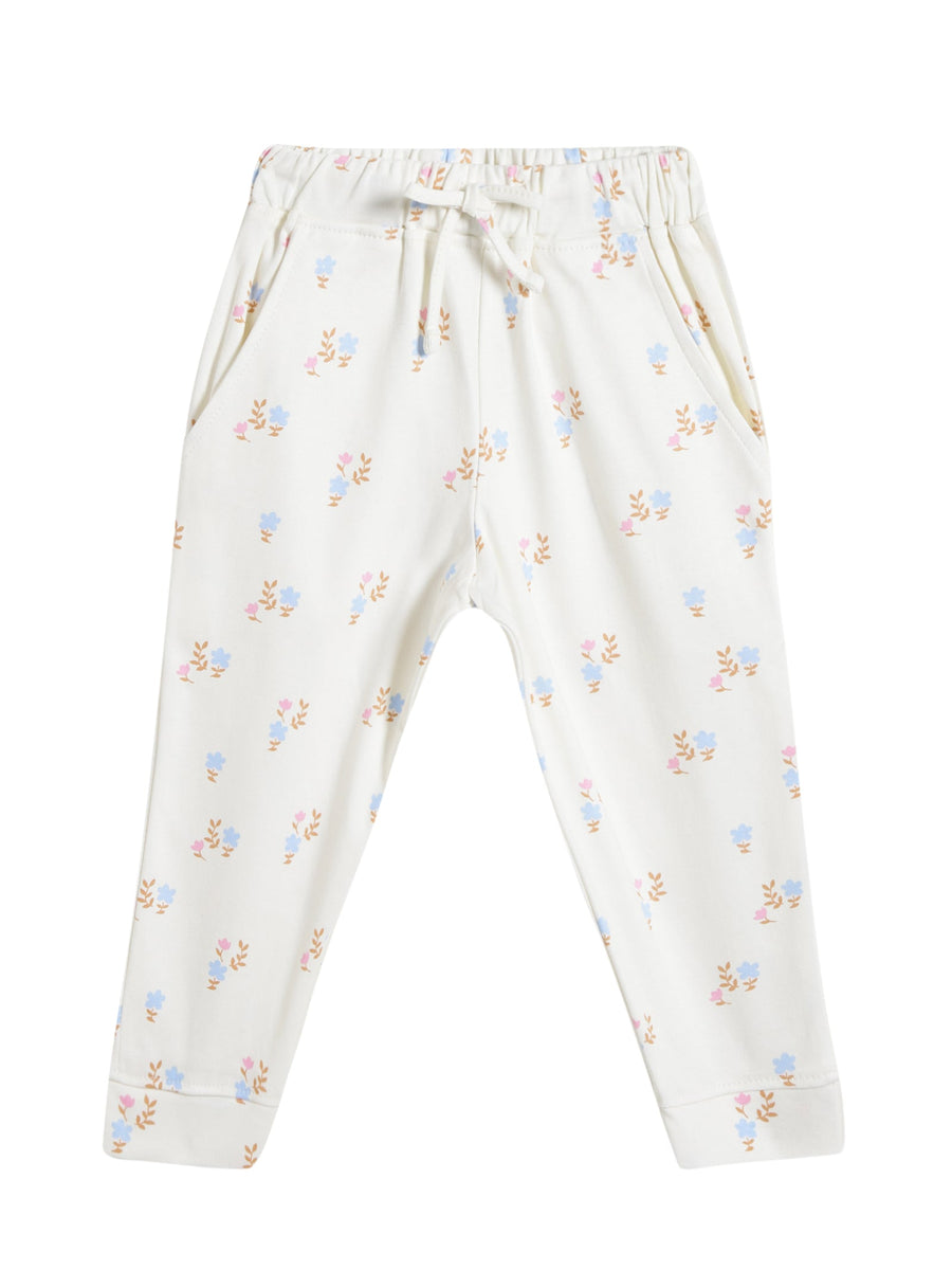 GOTS Certified Organic Cotton Sleepwear Set for Toddlers | Floral Print - Urbanrac