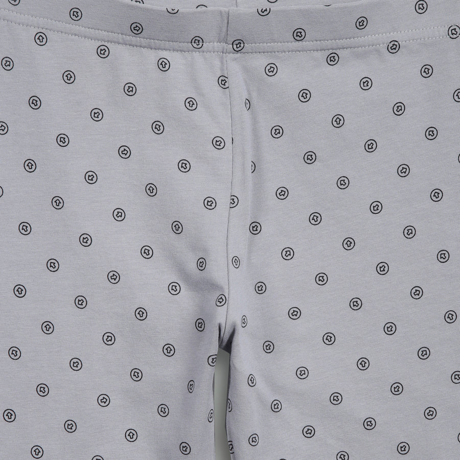 Elegant grey leggings for girls - Urbanrac