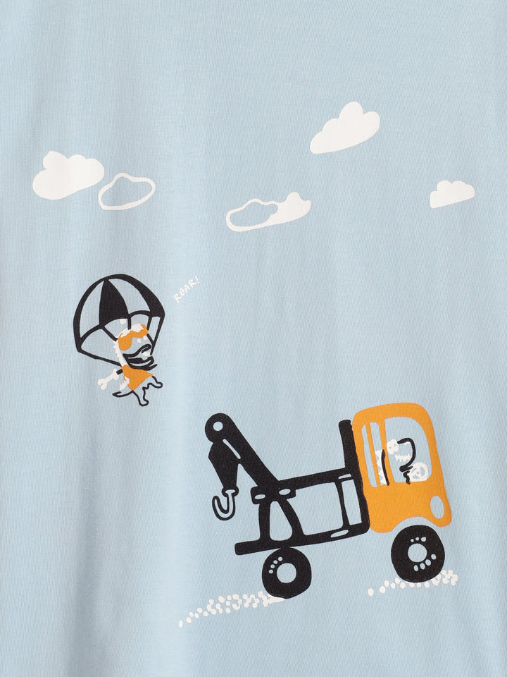 Construction Truck Print T-Shirt