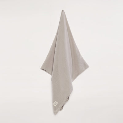 GOTS Certified Organic Cotton Baby Swaddle - Gray