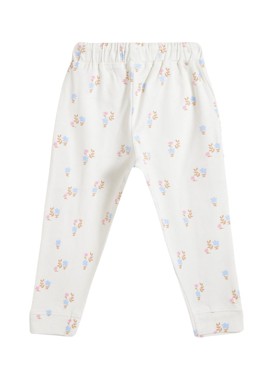 GOTS Certified Organic Cotton Sleepwear Set for Toddlers | Floral Print - Urbanrac