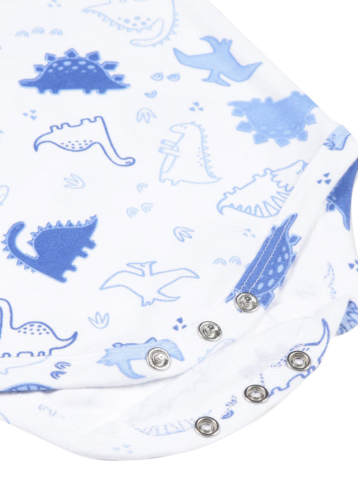 Onesies - Dino Print in Blue