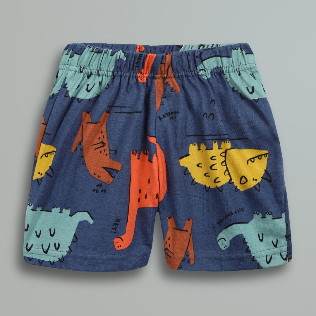 100% Cotton Co-Ord Sets | Little Kids | Dino Print